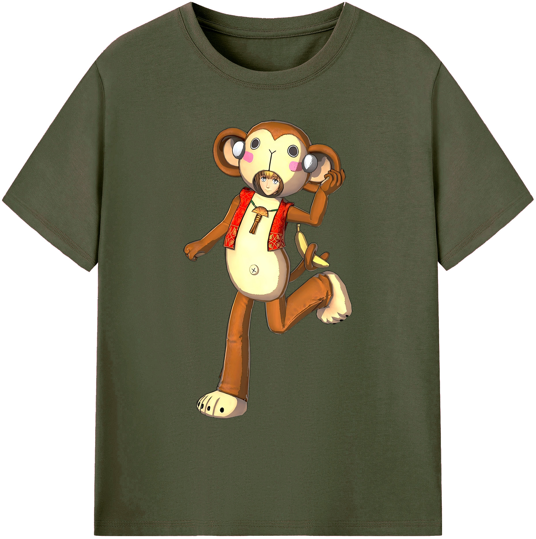 （画像用） 進撃の巨人 アルミン·アルレルト Attack on Titan Armin Arlert 綿100％ メンズ半袖Tシャツ｜肌触りやわらか＆通気性